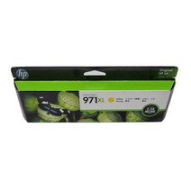 HP 정품잉크 Officejet Pro X451dn 노랑 (No.971XL), 1개