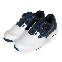 미즈노 넥스라이트 지에스 보아 남성 골프화 - 네이비, 네이비 255mm