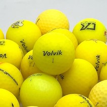 볼빅 무광볼 혼합 YELLOW A-등급 30개 로스트볼