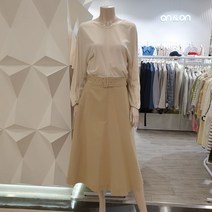 온앤온 면배색 벨티드 원피스 JW1MO250