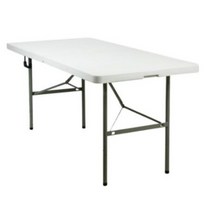 SD브로몰딩 1500 접이식 테이블, 화이트