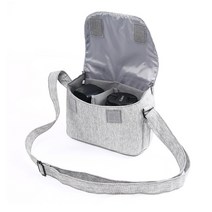 BAGnBAGs 캐주얼 카메라 가방 D-30, 연그레이