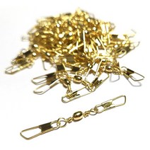 금장 도래 인터스냅 핀도래 맨도래 DIY 낚시 소품, 금장 핀도래벌크 (50개)