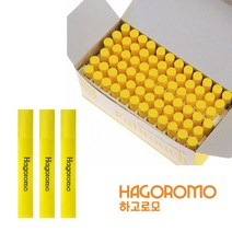 하고로모 풀터치 탄산 분필 72개입, 노랑