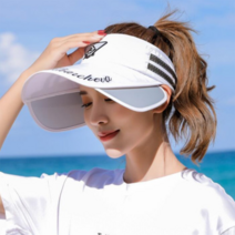 현블러썸 챙길이확장썬캡 챙긴모자 챙넓은모자 여름썬캡 운동 등산 썬캡 챙넓은 썬캡 여성 여자 등산 일모자 챙넓은 여름모자 테니스모자 골프모자