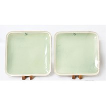 ◆고객감사◆ ◈비취시리즈 싹 푼다◈, 사각접시 대 2p