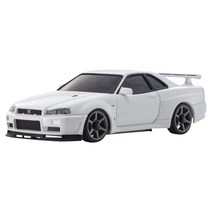 Kyosho ASC MA-020S 닛산 스카이 라인 GT-R R34 V.specII 뉘르 화이트 MZP460W