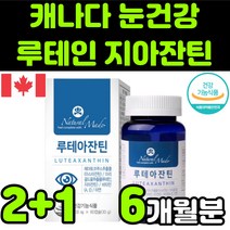 캐나다 뉴테인 루테린 LUTEIN ASTAXANTHIN 아스타잔틴 비타민 A E 마리골드 꽃 헤마토코쿠스 빌베리 추출물 직장인 청소년 부모님 눈 안구 건강 노안 노화 영양제 추천, 3박스(6개월분)