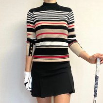 양쪽주름 A라인 기모 골프스커트 여성골프웨어 골프퀸카
