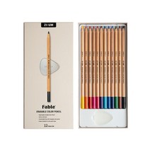 동아 지움 ZIUM 지워지는 삼각색연필 12색 지우개