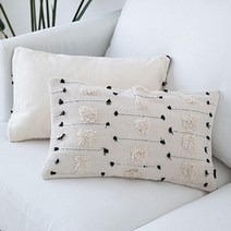 모로칸러그 발타러그 워셔블러그 페르시안카페트 화이트 블랙 기하학 쿠션 커버 모로코 스타일 베개 홈