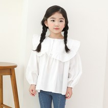 핑키핑크 여아용 프릴블라우스