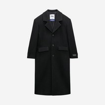 아더에러 x 자라 울 블렌드 오버사이즈 코트 블랙 Ader Error x Zara Wool Blend Oversize Coat 블랙
