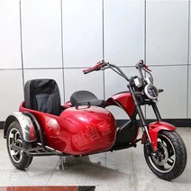 3륜 할리 전동스쿠터 세발 오토바이 삼토바이 삼륜 차, 60V, 60km삼륜모델