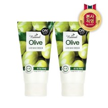 온더바디 온더바디 더내추럴 촉촉 올리브 클렌징폼200g 2개, one color, free