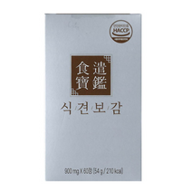 식견보감 식적 사과초모식초 매실 액기스 효소 900mg x 60정 2박스, 단품, 999