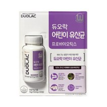 듀오락 키즈 유산균 750mg X 100정 프로바이오틱스, 상세페이지 참조, 상세페이지 참조