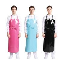 시둥마켓 +[시둥마켓]+_ 발수앞치마 조리사앞치마 실습앞치마 식당앞치마 시장앞치마, 양면코팅 방수앞치마(100), 네이비/H형