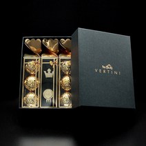 베르티니 황금골프공(골든볼3+볼마커+골든볼3) 선물세트