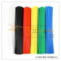 포디랜드 포디프레임 4D 연결봉 30cm 흰색 100개 아크릴 POP꽂이