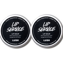 LUSH 러쉬 립 서비스 립밤 12gx2개 Lush Lip Service Balm, 1개, 시트러스
