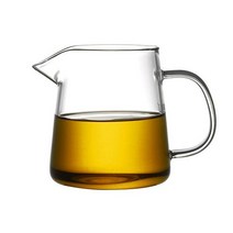400ml 내열 고붕소 규산염 유리 찻주전자 투명 유리 차해 중국 차분할기 커피주전자 우유 컬링