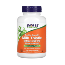 나우푸드 더블 스트렝스 밀크씨슬 300mg 식물성 캡슐 200정, 1개, 기본