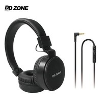 스마트폰 어학용 학습용 헤드셋 통화기능 볼륨조절 4극 3.5mm DHP-350 NEW, 블랙