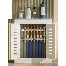 화장실 보일러 분배기 덮개 조립식 라디에이터 커버, 길이 60X80X20cm