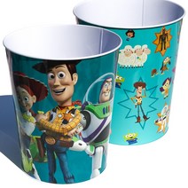 디즈니 토이스토리 양철 휴지통 쓰레기통, 랜덤