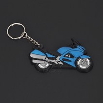 열쇠고리 패션 오토바이 모델 고무 키 체인 키 링 키 체인 야마하 가와사키 스즈키 BMW 혼다 GSX-R VR 46, 07 7