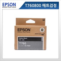 엡손 정품 T760800 T7608 SC-P600 잉크 LS, T760300(빨강)