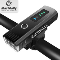 MACHFALLY USB충전식 자전거 LED 라이트, 1개