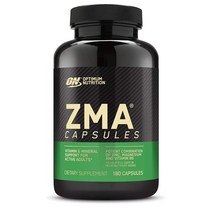 Optimum Nutrition 옵티멈 뉴트리션 ZMA 아연 마그네슘 성인용 Zinc and Magnesium Supplement 180정, 1개