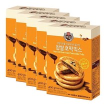 백설 달콤하고 쫄깃한 찹쌀 호떡 믹스 400g x5개, 찹쌀호떡믹스 400g 5개