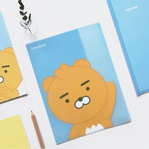 카카오프렌즈 파일철 다이소파일케이스 서류파우치 230mmx310mm, 1개, 무지
