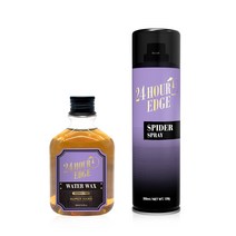 24시간엣지 헤어세트 (워터왁스 슈퍼하드 160ml + 스프레이 200ml), 단품