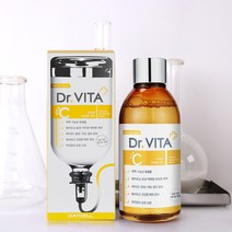 데이셀 닥터비타 비타민 스킨 토너 C 200ml 1개 [미백/기미/잡티/저자극], 1개 [비타민 크림 10매+판매용 폼 증정]