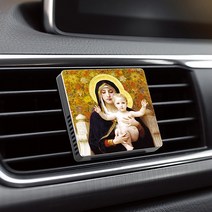 차량방향제 자연향기 천연 명품 액자 감성디퓨저 성화, 순향/Le Christ Jaune