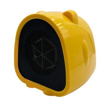 손난로 팬히터 에너지 절약 지지 다리 따뜻하게 유지 효과적인 전기 사무실 공간 1 세트, 04 YELLOW
