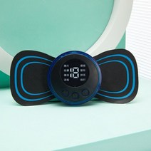 목마사지기 진동 전동 안마기 근육 통증 완화 전기 목 마사지 기계 EMS 뒷 경부 척추 패치, 01 1 pcs