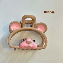 [케이로] 358838 여성용 작은 심플 와일드 기하학 헤어 클로 클램프 크랩 금속 클립 머리 장식 액세서리 1 개