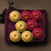 [산들네] 사과배 혼합 알뜰세트(3.3kg사과4과 배4과), 단품