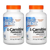 닥터스베스트 L 카르니틴 푸마르산 바이오신트 카르니틴스 855mg 180베지캡슐 2팩