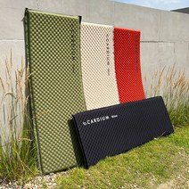 카디움 시그니처 자충매트 캠핑자충매트 에어 차박 텐트 1인용, 1인용 자충매트 WV-3015 베이지(5cm), 선택완료