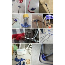 파이프 벤딩기 수동 파이프 벤더/튜브 벤딩 머신 온실 다기능 벤더 아연 도금 철 강관, 01 A Model 20mm