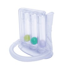 호흡 트레이너 바이탈 용량 운동 3 볼 미터 Spirometry 트레이너 폐 기능 연습기 인센티브 Spirometer