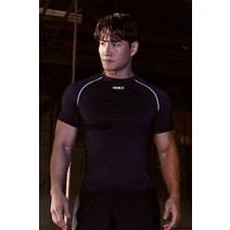 [김종국 PICK] HDEX 메인로고 프로 머슬핏 반팔티