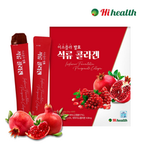 [하이헬스] 이소플라 발효 석류 콜라겐 젤리 스틱 20g x 80포 1박스, 상세설명 참조, 없음