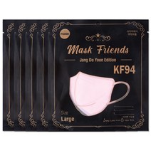 해호 장도연마스크 kf94(대형) 핑크 5개, 단품